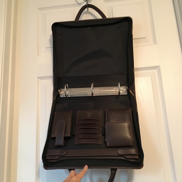 Day Runner Handbags - Dayrunner Black & Leather 1091-30 Berlin Planner